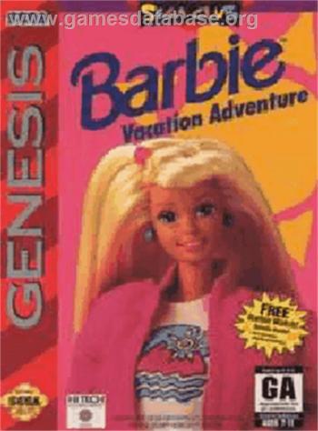 Cover Barbie Vacation Adventure for Genesis - Mega Drive